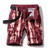 Summer Men Shorts Fashion Casual Uniforms Tactical Pants Cotton Jogging Sports Overalls Shorts Men Send Belt 220629
