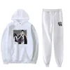 Erkek Trailsits Nicki Nicole Sıradan Moda Güz Takım Hoodies Sportswear Hoodie Sweatshirt Pant Pant İkinci Parçalı