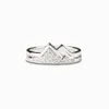 2022 mode pic anneau minimaliste bijoux bijoux de mariage Vintage Punk neige montagne bagues pour femmes Simple Couple anneaux voyage bijoux cadeau