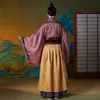 テレビフィルムステージウェアハンフザン伝統中国の古代服オペラコスプレパフォーマンススーツ格闘衣装