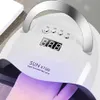 180W 휴대용 네일 드라이어 Sunx7max 네일 머신 UV Nails Lam LED Potherapy312v