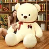 60100CM Large Teddy Bear Plush Toy Lovely Giant Bear Huge Stuffed Soft Animal Dolls Kids Toy Birthday Gift For Girlfriend Lover Y4340860