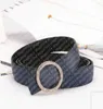 Fashion Classic Men Designers Belts Womens Mens Lettre décontractée lisse Round boucle courte largeur de courroie 2,3 cm avec boîte