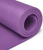Tappetini da yoga design delicato colore solido non slip sport palestra mat di pilates per l'attrezzatura per il fitness per principianti