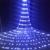 Jul LED Waterfall Meteor Dusch Rain String Light Festoon 6x3mled Holiday Decorative Lights For Home Garland Curtain 220429