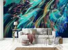 Personalizado 3D papel de parede mural pintado penas abstrata fumaça fumo fundo fundo wallpapers sala de estar quarto de estar quarto adesivos tv pano de fundo papel pintado pared