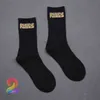 2 paires Rhude Chaussettes Haute Qualité Coton Européen Américain Street Trend Hommes Femmes Chaussettes Simple Lettre Rhude Couple In-Tube Socksk81283p