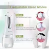 350 ml draadloze orale irrigator draagbare water tandheelkundige flosser USB oplaadbare Jet Floss Tooth Pick Bucal 5 Tip 3 Modi 220510