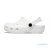 Storlek M4-M11 Buckle Designer Sandals tofflor Croos Slides Classic Mens Triple Black White Khaki Navy Blue Waterproof Shoes Nursing6170465