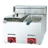 GF71O Counter Top Gas Deep Frigry Machine Un serbatoio due serbatoi con cestelli