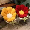 CM Soft Floral Pluszowa mata wypełniona roślina Flowon Futon Piękne lalki Podłogowe krzesło tylne J220704
