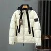 Jowr Men's Jacket Designer Down Winter Puffer Women Coat Overcoat Casual Fashion Design Warm Large Size xxl 3xl