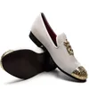 2022 Party and Wedding Fashion Mandis faits à la main Veep Shoes avec Gold Buckle Men Dress Shoe B25 938 HMADE