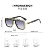 2022 Vintage Square Women039S Sun Glasses Fashion Designer Shades Luxury Golden Frame Sunglasses UV400 Gradient Lxnevo Dita1495346