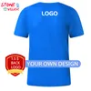 T-shirt de marque de design de mode Couleur unie Col rond Vêtements pour hommes Personnalisé Original Impression Football T-shirt décontracté pour les femmes 220722