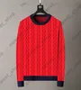 Heren truien Designer Mix Style Designer Autumn Luxury Mens Sweater Kleding Doe Slim Fit Casual Sweatshirt Geometrie Patchwork Color Print Male mode