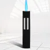 Nowe latarki Lumoinous Gas Lighters Jet Windproof papieros cygar Butan Butan Butherp Furming Pen Pistolet Metal Imprent Gadżet Gadżety Prezent