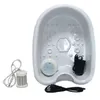 Home Ion Cleanse Detox Foot Spa Plastic Tub Bucket Feet Bath Device Ionic Detox Machine Men Women Health Care Tools