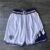 Denver''Nuggets''men Utah''Jazz''men Portland''Trail Blazers''men Throwback Basketball Shorts bolsillo