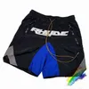 Rhude Designer Reflektierende Shorts Hip-Hop Schwarz Blau 1 1 Hochwertig Rhude Herren Gelb Kordelzug Reißverschlusstasche Y200831 Hochwertig