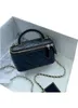 Top designer luxury female bag box with mirror cosmetic bag imported suede exquisite production 2022 fashion handbag