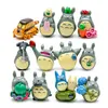 12Pcs Totoro Movie Action Figures PVC Mini Toys Artwares 1112inch Tall5628419