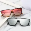 Nuevas gafas de sol cuadradas de gran tamaño para mujer, diseño de marca, gafas de viaje, espejo, gafas de sol para mujer, Gafas UV400, 4 colores, 10 Uds., envío rápido
