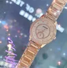 2022 Orologi da donna in ceramica con anello di diamanti pieni Orologi da cintura in acciaio inossidabile da 40 mm Orologio al quarzo di alta qualità Bel tavolo elegante Orologio da polso con specchio di cristallo importato