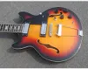 Honey Burst Classic Jazz Electric Guitars Gold Hardware Groothandel uit China