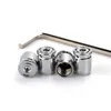 صمامات Nut 4pcs American Valves تنبع صمام Cap Caps Caps Caps Aluminium Ancl