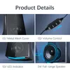 Desktop Hifi Stereo Computer Speakers da 3,5 mm Plug audio USB Potenza per PC desktop con subwoofer compatibile Bluetooth