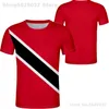 TRINIDAD E TOBAGO maglietta fai da te su misura gratuita nome numero tto T-shirt nazione bandiera tt country college stampa po testo vestiti 220702