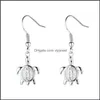 Charm ￶rh￤ngen smycken kvinnor mode bl￥ imitation opal droppe s￶t sk￶ldpadda djur kvinnlig br￶llop g￥va leverans 2021 axfqm