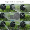 Water Gun & Snow Foam Lance Car Cleaning High Pressure 3 Grade Nozzle Jet Washer Sprayer Tool Portable Auto Wash ToolsWater