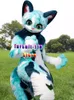 FURSUIT Husky Husky Husky Dog Fox Wolf Mascotte Costume Fourrure Cartoon Personnes Poupée Dossier Halloween Set de dessin animé Set # 333