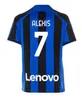 22 23 كرة قدم قميص 22 23 inter Barella Vidal Lautaro Eriksen Alexis Dzeko Correa Football Shirt 2023 Milan Home Away Third Men Top Kit Mens Kids Kit