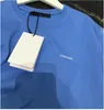 Wiek 0-12t Baby Dark Blue Color Koszulki Koszulki Koszulki Koszulki Topy Dzieci Chłopcy Dziewczyny Dzieci Dorywczo List Haft Wzór Koszulki Pullover 100-140 cm Plus Rozmiar 100% Bawełna