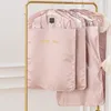 Clothes Dust Cover Clothing Hanging Bag Suit Coat Wardrobe Storage proof Garment Dress Organzier 220427