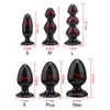 Brinquedos sexuais massager massager brinquedo olo casal brinqued butts plug anal plug grande contas de tamanho enorme ânus de próstata para homem mulher qbpk