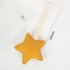 Soft Plush Moon Star Newborn Toddler Feeding Dummy Chain Cute Pacifier Clips Holder