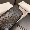 Crocodile Bags Lady Fashion Högkvalitativ Top Practice Elegant Cool C Luxury Designer Plånböcker Handväskor Alligator Letter HASP Card Holder Inner Zipper Pocket Purse