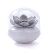 Sublimation 2 In 1 Creative Toothpick Holder Table Decoration Lotus Shaped Cottons Bud Holders Cotton Swab Box Toothpicks Holder
