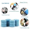 20105pcs Car Windshield Cleaner Effervescent Tablets Solid Washer Agent Auto Home Glass Water Dust Soot Remover Washing Tool6092062