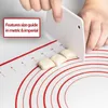 Silicone Baking Mat Pad Sheet Pizza Dough Maker Pastry Kitchen Gadgets NonStick Rolling Cooking Tools Bakeware 220701