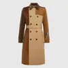 Men039s Trench Coats Long Windbreaker Man Double Breasted Mens Brown Coat Autumu And Winter Outdoor Rain Proof Fashion CoatMen1426852