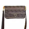 New Fashion Shoulder Crossbody Bags Wallet Top Quality 3 Set Women Designer Chain Envelope Bag With Purse Lady Handbag