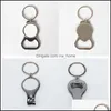 Sublimation Key Rings Blank White Metal Single Side For Sublimating Heat Transfer Keychain Christmas Valentine Pendants Gifts By Fedex Drop