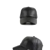 Pu Leather Baseball Cap Outdoor Street Autumn Winter Hats For Men Women Adjustable Snapback Sport Golf Gym Running