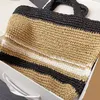 2022 marchi di design lettere vuote borse di paglia tote scavate borse a tracolla da donna in tessuto borsa da spiaggia estiva decorazione di perline colorate di lusso di alta qualità