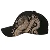 Utskrift kinesisk drake totem tro mens baseball mössor kvinnor sommar snapback utomhus solskydd cool bq085